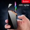 Lighters Air Blowing Electric Windproof Unusual Lighter Dropship Suppliers Engraving Sandalwood USB Lighter Gadgets For Men Best Gifts YQ240124