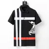 Våren lyx Italien män designer polo skjortor high street broderi liten hästkrokodil tryckkläder mens varumärke polo skjorta m-3xl 22 färger