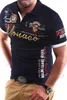T-shirts pour hommes Fashion Mens Breffable Summer T-shirts Tops Vêtements Casual Slim Short à manches Polo T240124