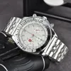 Breit Watch Chronomat Six Nations 자동 고품질 쿼츠 시계 크로노 그래프 AB01 한정판 기념 Six Beless Full Futling Wristwatches