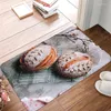 Carpets Anti-slip Bath Mat Bathroom Small Rug Shower Home Decor Door Kitchen Bedroom Entrance Room Mats Boho Abstract Modern