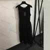 Temperament Dress Summer Skirts Women Sleeveless Sexy Designer Fashion Mesh Dress