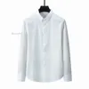 Vestido de designer coroa impressão camisa masculina 2021 outono manga longa magro casual rua social festa camisa masculina.