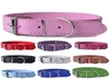Dog Collars Leashes 10pcslot Mixed Colors Pu Leather Cat Adjustable Pet Puppy Neck Strap For Small Dogs Big Collar Size XS3583301