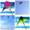 Acessórios para pipa frete grátis grande delta kite para crianças brinquedos de nylon pipas voadoras pipas arco-íris brinquedo ao ar livre asas de borboleta voo pipa cobras