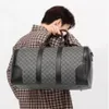 Bolsa de viagem masculina 55cm, alta qualidade, bagagem de mão, couro pu, malas grandes, criativas 118270n