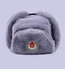 Insigne soviétique Ushanka russe hommes femmes chapeaux d'hiver fausse fourrure de lapin armée militaire bombardier chapeau cosaque trappeur oreillette neige casquette de Ski 23329399