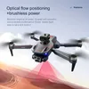 Nuovo drone S115 con tripla fotocamera, posizionamento del flusso ottico, motori brushless, resistenza al vento a 6 livelli, avvio con un solo tasto, rilevamento della gravità ed evitamento degli ostacoli su quattro lati