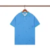 Designer New Men's Polo Shirt American Fashion Triangle Mönster Street Brand Shirt Gratis frakt T-shirt Storlek M-XXXL