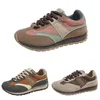 Chaussures de course femmes confort à lacets rose marron café femmes baskets Sport baskets taille 36-40