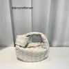 Italien Jodie Hangbag Botteg Venet Ledertasche Luxuriöse Jodie Classic Woven Knotted Dumpling Small Cloud Carrying Mini
