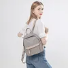 Borse da scuola Zaino casual in tessuto Oxford per donna 2024 Mini borsa da viaggio coreana alla moda Antifurto da strada