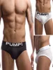 Men039s Touchdown Classic Briefs PUMP Slip en filet respirant Coton Slip Calzoncillos Sous-vêtements Sexy Undies Noir Blanc S M L5217450