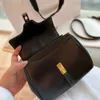 2024 Projektantka worek moda torba na ramię luksusowe torebki metalowe blokowanie klapki torebka mini torba crossbody