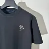 Herren Plus Tees Polos Rundhalsausschnitt, bestickte und bedruckte Sommerkleidung im Polar-Stil mit reiner Street-Baumwolle rF465