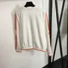 Traje deportivo para mujer Chándal de diseñador Ropa para mujer Bloques de color Conjunto de dos piezas Traje pantalón Traje para correr Letra H Cuello redondo Jersey Sudadera Pantalones Conjunto de 2 piezas Mujer