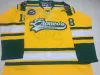 Personnalisé CCM Broncos Humboldt Broncos #Humboldtstrong 18 Maillot de hockey vintage # 20 SCHATZ Broderie cousue N'importe quel numéro de nom S-5XL