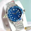 Watches Designer Watch Men jason007 Movement Automatic Menwatch Luxury Mechanical 007 42mm Waterproof Blue Dial SapphireM0Mp#