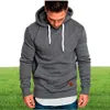 ing Men039s Hoodies Fleece Solid Color Sweatshirts Casual Hooded Pullovers Streetwear Men Clothing Big Size 5XL8006513