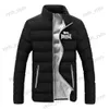 Herrenjacken Lonsdale 2023 Herren Neue Stehkragen Baumwolljacken Wärmer Reißverschluss Hoodies Sport Lässige Mode Outwear Mäntel Tops T240124