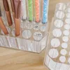 Depolama Kutuları 26 Delik Kozmetik Fırça Kutusu Akrilik Tutucu Organizatör Güzellik Konteyner Makyaj Fırçaları Kalem Aracı Kiti Ekran Raf