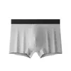 Slips Sexy Hommes Coton Boxers Bulge Poche Sous-Vêtements Super Doux Lisse Casual Short De Bain Troncs Solides Respirants Slips