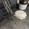 ZP Ysls Jewelry Sets Bracelet Necklace Designer 18K Gold Choker Women Jewelry Wedding Party Gift Necklace New Style Steel Necklace Wholesale 619