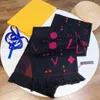 Foulards Cachemire Designers pour Femmes Hommes Écharpe Mode Dames Châle Lettre Unisexe Classique Wrap Plusieurs Styles avec Boîte Fleurs en Porcelaine Vintage