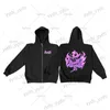 Herrtröjor tröjor 2022 high street demon mördare super anime hoodie david shirt manlig y2k goth punk harajuku gata blixtlås hoodie kvinnlig tröja t240124