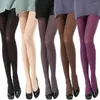 Women Socks Fashion 120D Pantyhose Ladies Seamless Stockings 22 Sexy Colors Candy Multi-color Velvet Basic Simple Style