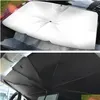 Autres outils de nettoyage de soins Nouvelle voiture Pare-soleil Parapluie Fenêtre avant ER Accessoires de protection de pare-brise Drop Livraison Automobiles Motorc Otxsf