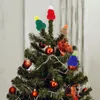 Bérets 10 pièces Mini chapeau tricoté, fournitures faites à la main, décorations d'arbre de noël tricotées, accessoires en plastique DIY