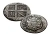 Starożytna grecka Eina Turtle Silver Coin Aegina Sea Turtle Badge Roman Mythology Raźń Kolekcja 2600784