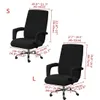 Office Chairs Cover Spandex Gaming Chair Covers with Arms Gamer Slipcover Stretch Armchair Protector 1set funda silla gaming 240119