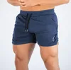 Snabbt torr gym shorts män fitness löpning shorts män kroppsbyggande sport gym andas till mesh träning korta byxor jogger8503402