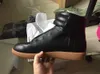 Orijinal Deri Elbise Ayakkabı Tasarımcısı Kadın Erkekler Ayakkabı Koşu Ayakkabı Sneaker Lüks Moda Sevenler Kemikler Düşük kesim dantel Yukarı Siyah Gri Düz Eğitimler Botlar 36-47