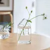 Vazen 1 ST Mini Vaas Ornamenten Granaatappel Glas Modellering Creatieve Woonkamer Transparante Bloemen Hydrocultuur Bloemstuk DeviceL24