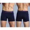 4pcs Boxers سراويل داخلية للرجال من القطن الداخلي للملاكم للملاكم للذكور للذكور حجم كبير لينة 240119