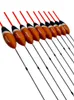 아가페 10pcs/로트 낚시 극 부유물 bobber 1.0g/1.5g/2.0g bouyancy balsa wood oem factory store 210064 240122