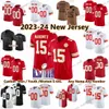 2024 Super Patrick Mahomes Custom Bowls Football Jersey 10 Isiah Pacheco 4 Rashee Rice 32 Nick Bolton 21 Mike Edwards 87 Travis Kelce 12 Mecole Hardman Jr Karlaftis