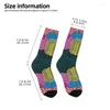 Herrensocken Yayoi Kusama Kürbisse Männer Frauen Warm 3D-Druck Abstrakte Kunst Sport Basketball