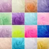 5 mètres/lot de tissu transparent en Organza cristal utilisé pour les baby showers, les mariages, les chaises en Organza, les ceintures, les fêtes et la décoration intérieure 240124