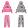 6 Designer Mens Tracksuit damskie spodnie z kapturem 28 kolorów męskie sportowe bluzy bluzy pary odpowiada swobodnej odzieży sportowej nad#06