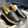 Espadrilles Designer for Women Dress Shoes Flat Casual Shoes Woman Espadrilles 럭셔리 로퍼 캡 발가락 캔버스 신발 신발 에스파 드릴 로퍼 여성 크기 35-42