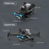 Foldable Dual Camera Drone, 5-way Obstacle Avoidance,cool Lighting Preferred Remote Control Toy For Christmas And Halloween Gifts