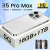 I15 Pro Max 6.65インチAndroid 3G 4Gスマートフォン3GB+64GB 3000mAhバッテリー容量。 iPhoneではありません。