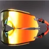 Lunettes de soleil cyclisme Oakleies Outdoor New Sports Grand cadre intégré Lunettes personnalisées hommes et femmes universelles rectangulaires visage rond WCWS