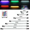 Lightings EU US Plug RGB Remote Aquarium Light Fish Tank Waterproof 5050 SMD LED Bar Light Aquatic Lamp Submersible 1848cm