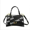 Modedesigner väskor små mini timglas totes kvinnor handväskor shopping pursar plånbok lyx pu läder med bokstav B -logotyp B2330