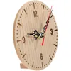 Zegary ścienne europejskie małe zegar biurowy wystrój wiejskiego wiszącego ściany drewno wygodne zegary